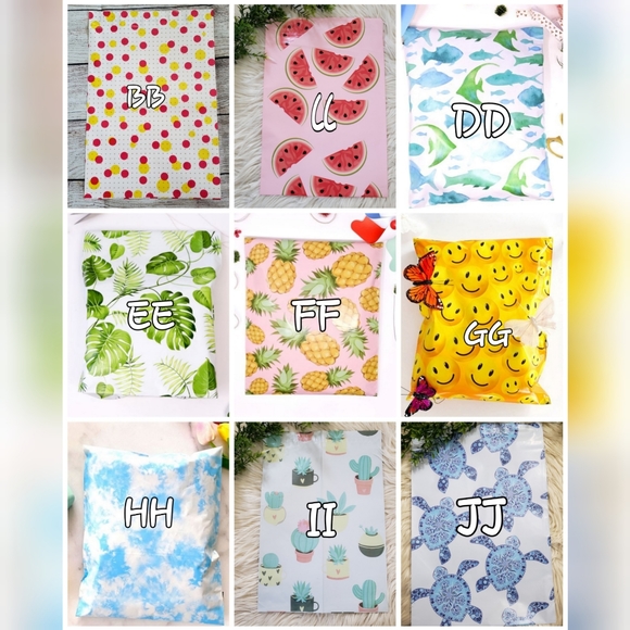 Bustine Poly Mailers 10x13 200 Bustine Postali 10x13 Pollici - Conigli Carini E Fiori Rosa, Autosigillanti E Resistenti Bustine Compleanno Bambina - Foto 3